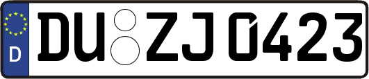DU-ZJ0423