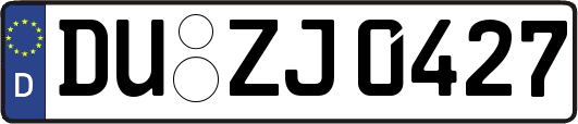 DU-ZJ0427