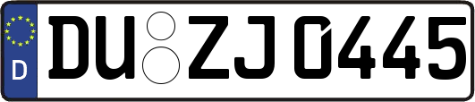 DU-ZJ0445