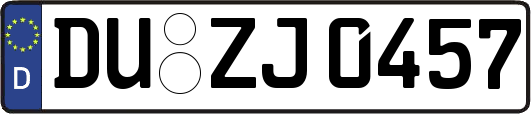 DU-ZJ0457