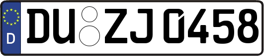 DU-ZJ0458