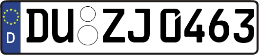 DU-ZJ0463