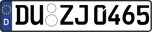 DU-ZJ0465