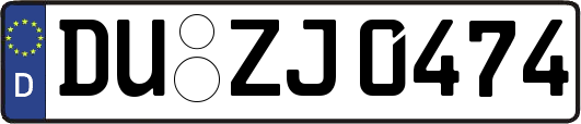 DU-ZJ0474