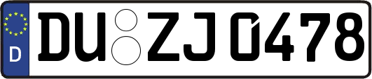 DU-ZJ0478