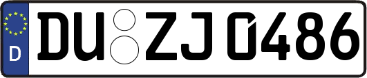 DU-ZJ0486