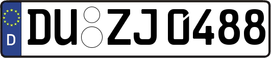 DU-ZJ0488