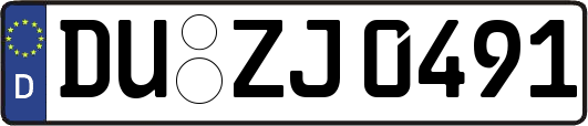 DU-ZJ0491