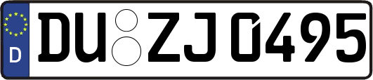 DU-ZJ0495