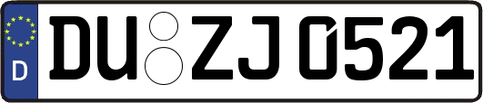 DU-ZJ0521