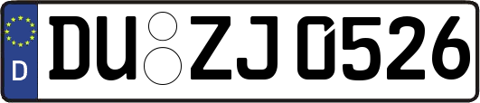 DU-ZJ0526
