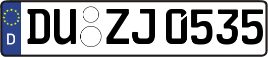 DU-ZJ0535