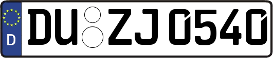 DU-ZJ0540