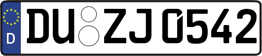 DU-ZJ0542