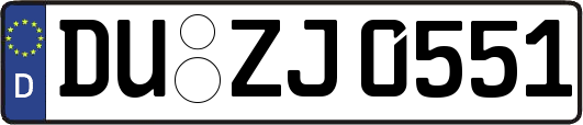 DU-ZJ0551