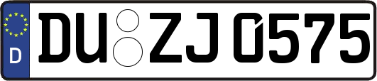 DU-ZJ0575