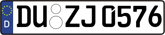 DU-ZJ0576