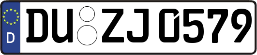 DU-ZJ0579
