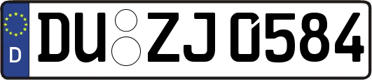 DU-ZJ0584