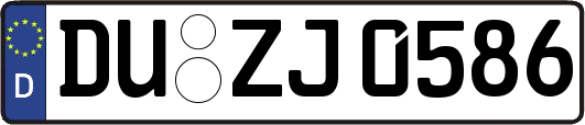 DU-ZJ0586