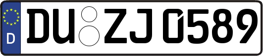 DU-ZJ0589