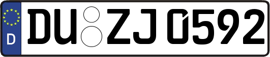 DU-ZJ0592