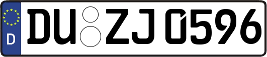 DU-ZJ0596
