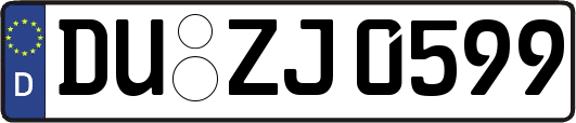 DU-ZJ0599