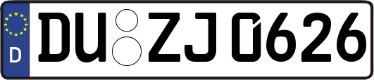 DU-ZJ0626