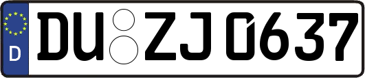 DU-ZJ0637