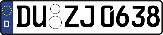 DU-ZJ0638