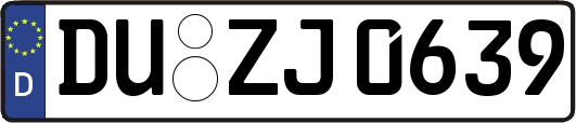 DU-ZJ0639