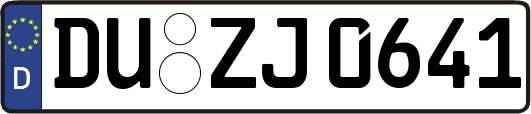 DU-ZJ0641