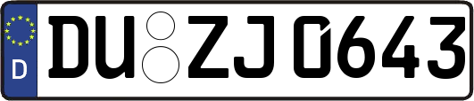 DU-ZJ0643