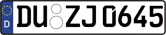 DU-ZJ0645
