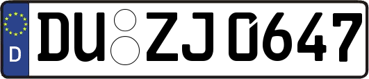 DU-ZJ0647