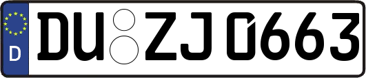 DU-ZJ0663