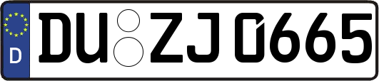DU-ZJ0665