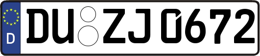 DU-ZJ0672