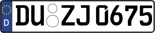 DU-ZJ0675