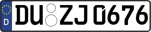 DU-ZJ0676