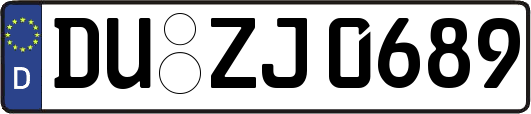 DU-ZJ0689