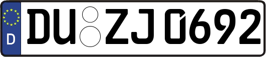 DU-ZJ0692
