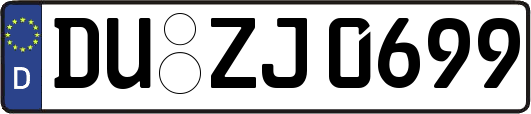 DU-ZJ0699