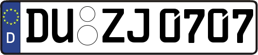 DU-ZJ0707
