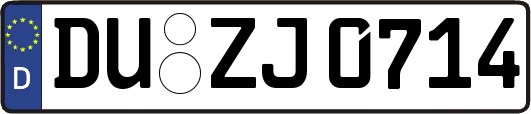 DU-ZJ0714