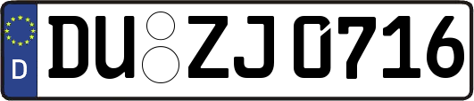 DU-ZJ0716