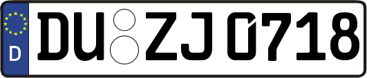 DU-ZJ0718