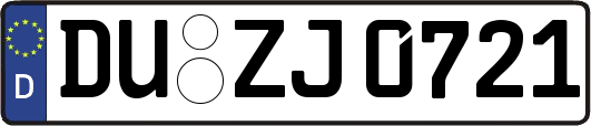 DU-ZJ0721