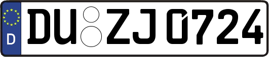 DU-ZJ0724